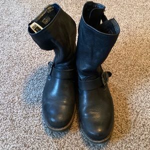 Women’s Frye moto boots
